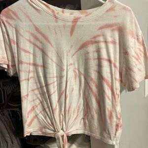 Hollister tye dye crop top
